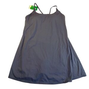 Halara‎ Active Dress Women's 1X Black Built In Shorts Plus Size Tennis Workout